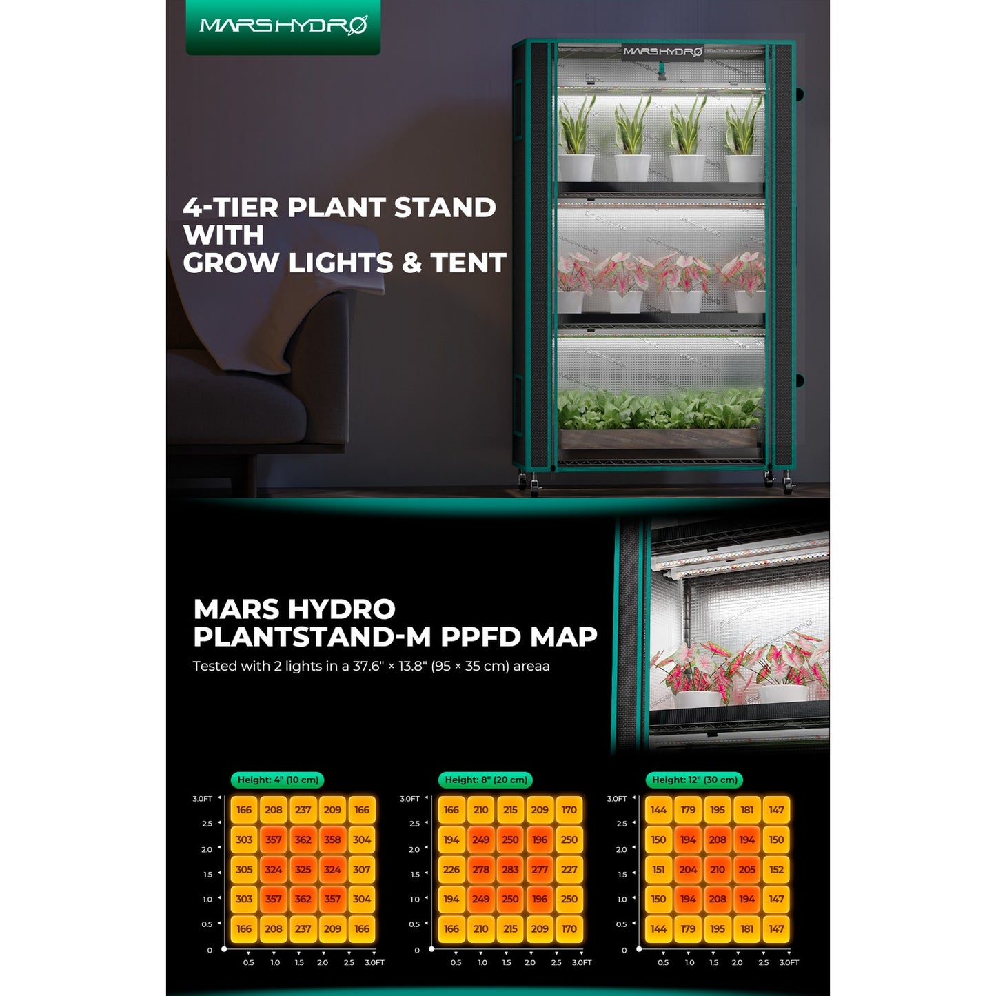 Mars Hydro MH Plantstand M MH-PlantStand-M product image 14