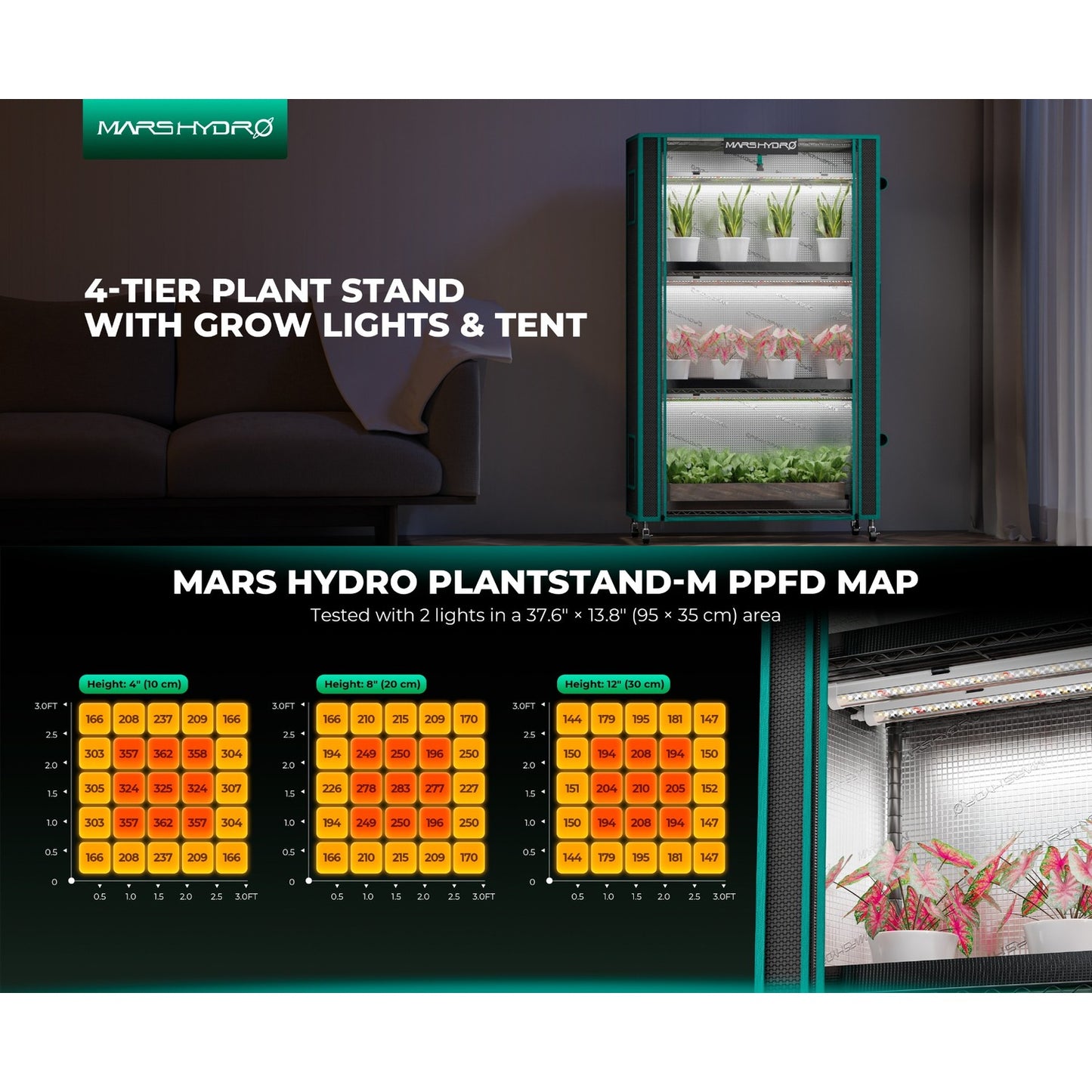 Mars Hydro MH Plantstand M MH-PlantStand-M product image 9