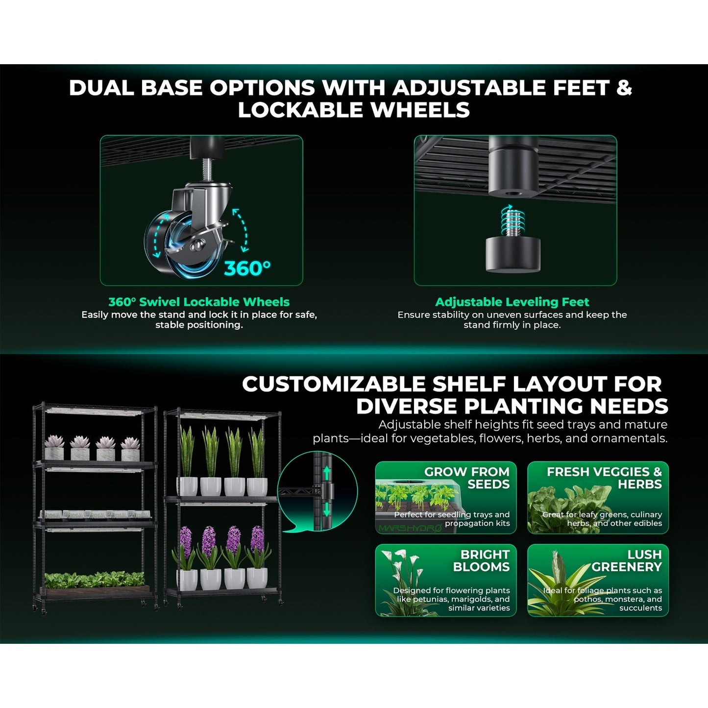 Mars Hydro MH Plantstand S MH-PlantStand-S product image 6