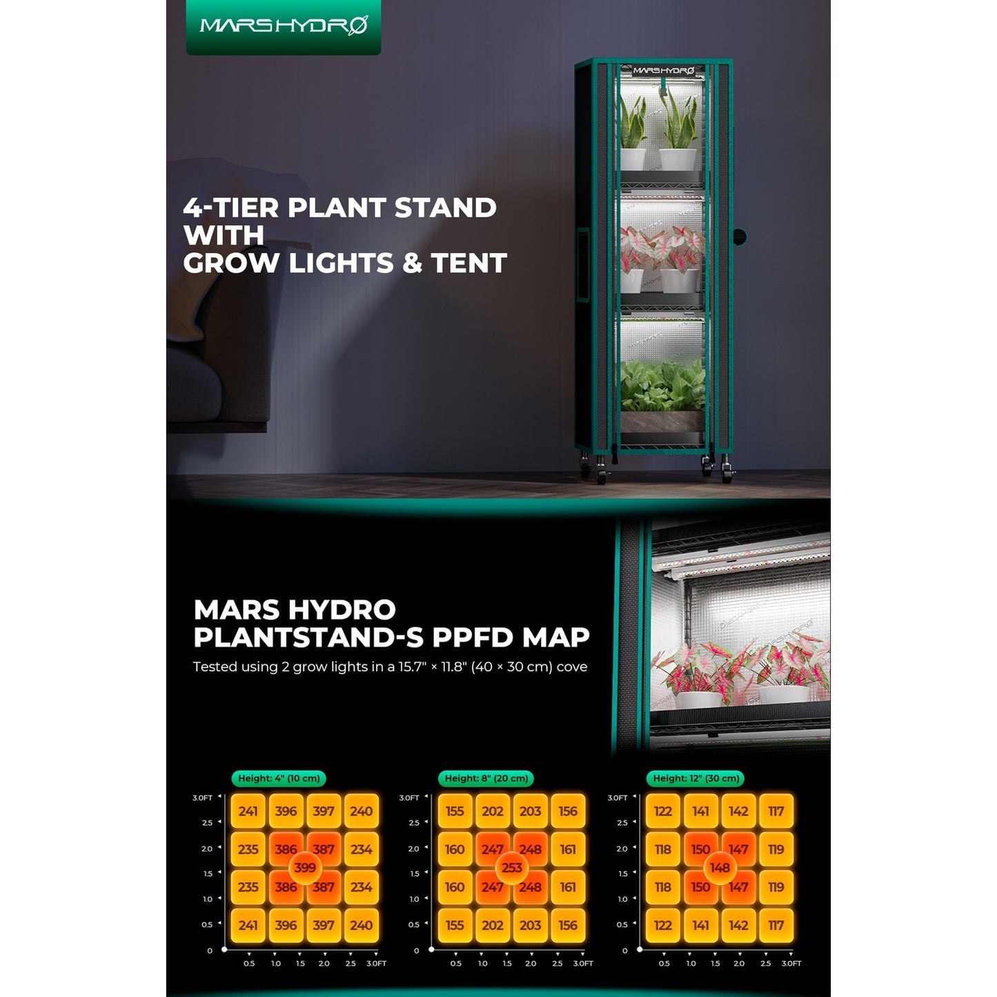 Mars Hydro MH Plantstand S MH-PlantStand-S product image 8