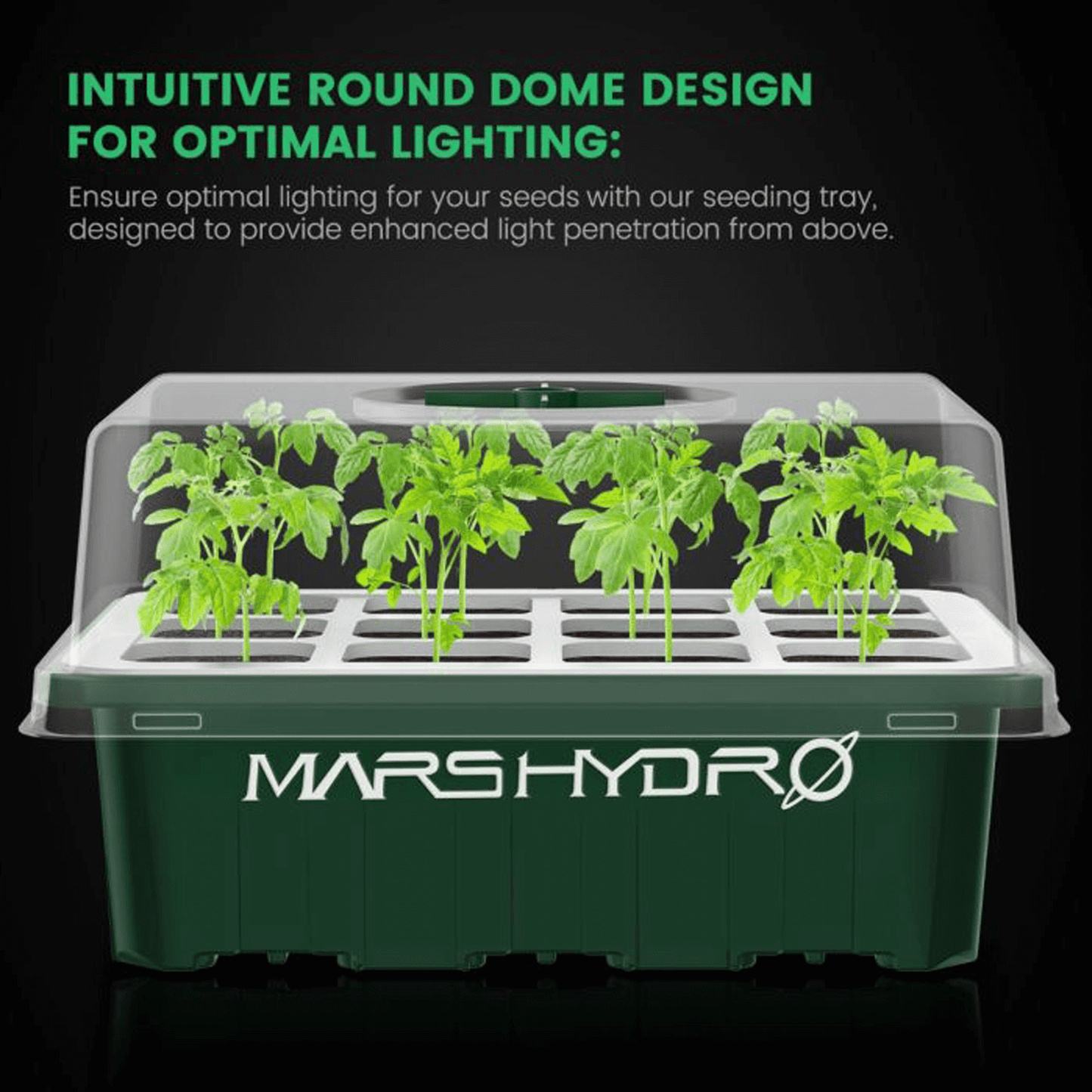 Mars Hydro Seed Starting Trays 2 Pack MH-Seedtray Planting & Watering
