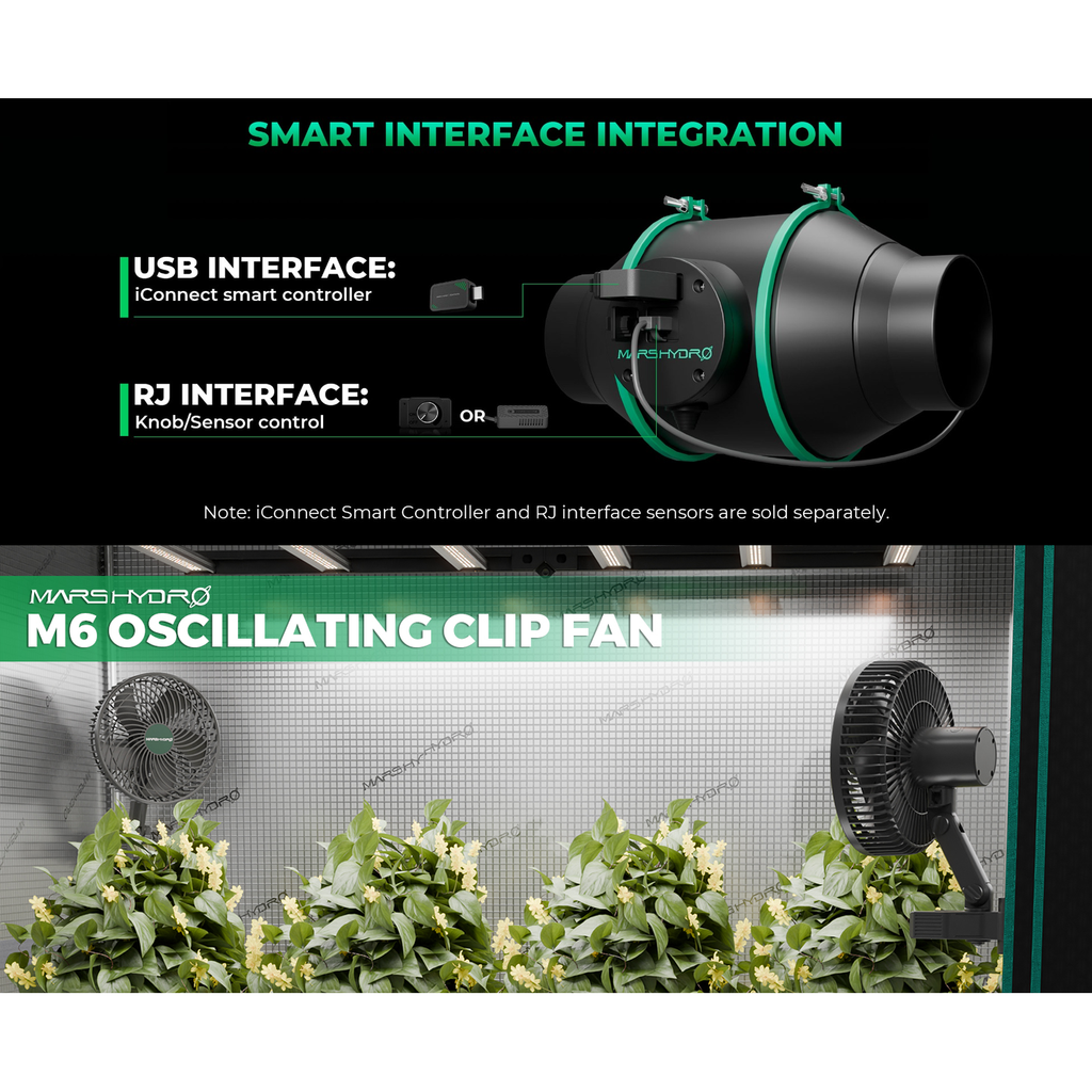 Mars Hydro TS 1000 LED Grow Light + 2.3' x 2.3' Grow Tent + Inline Fan product image 17