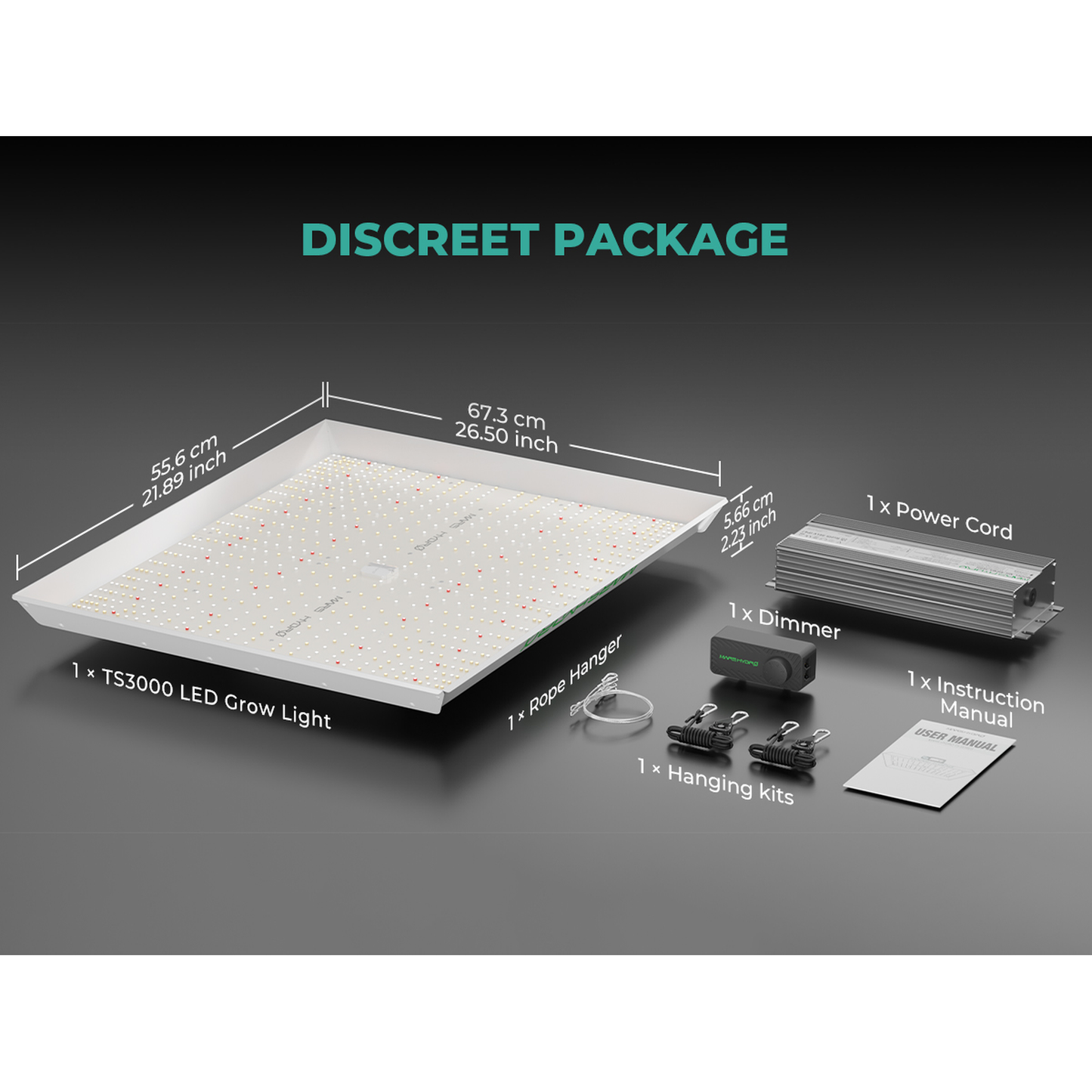 Mars Hydro TS 3000 450W Full Spectrum LED Grow Light product image 21