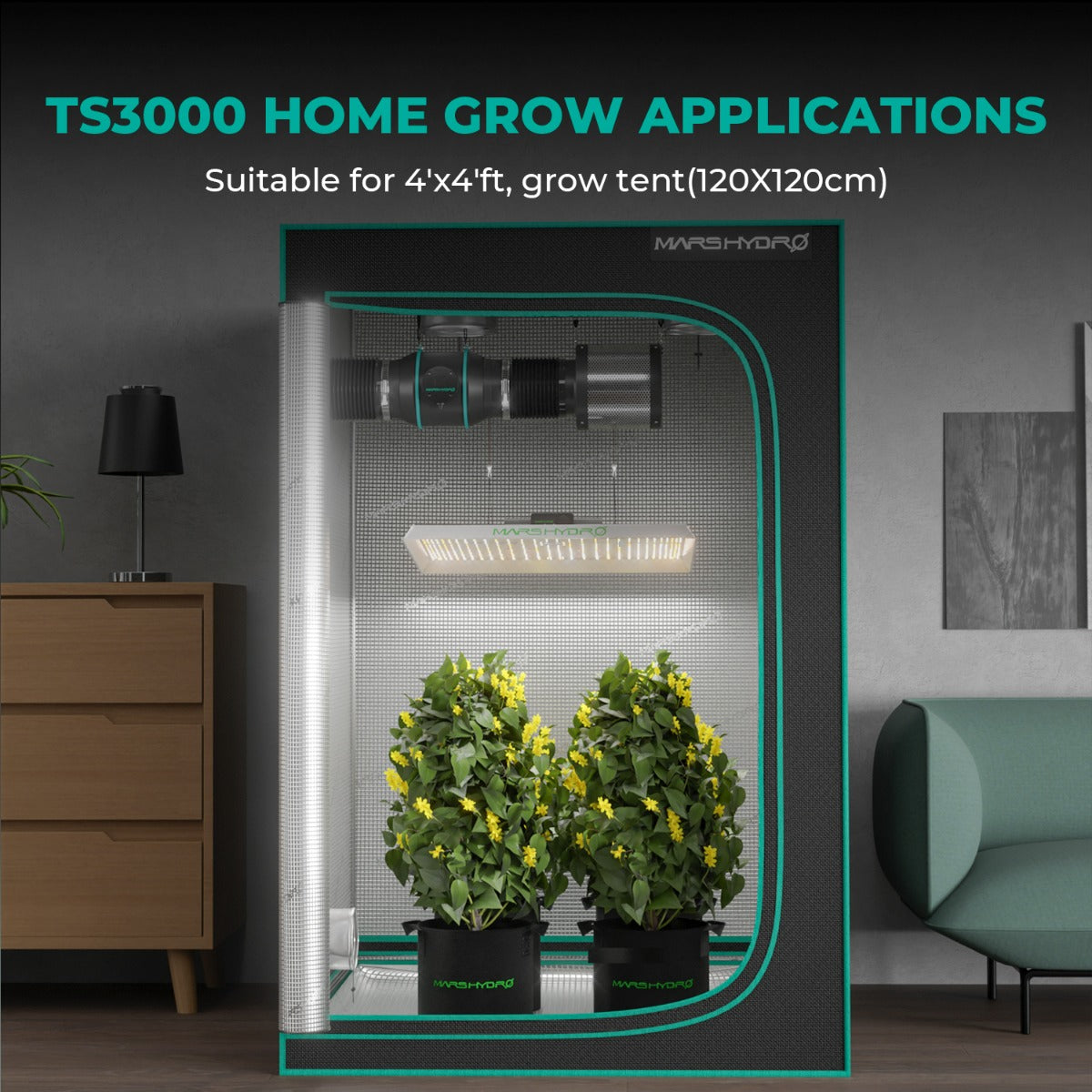 Mars Hydro TS 3000 450W Full Spectrum LED Grow Light product image 9