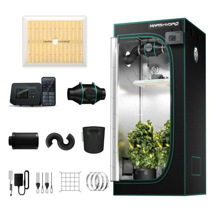 Mars Hydro TS1000 150W Smart 2.6x2.6 Grow Tent Kit with iControl product image 1