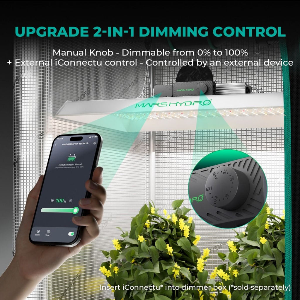 Mars Hydro TSW2000 300W 4' x 4' Smart Grow Tent Kit with iControl product image 4