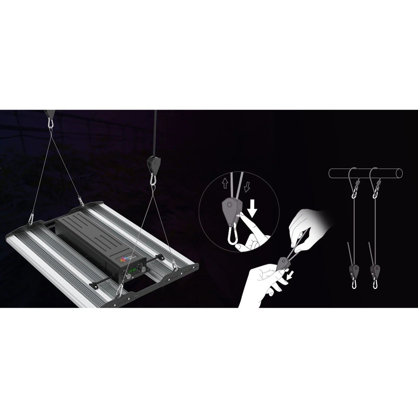 Medic Grow Mini Sun-2 320W Full Cycle LED Grow Light product image 4