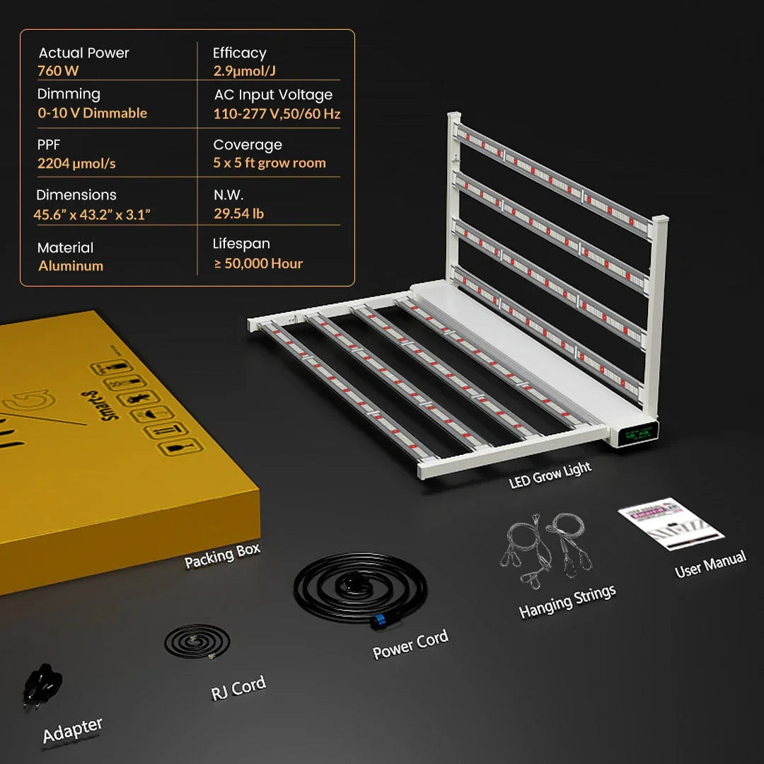 Medic Grow Smart 8 760W Full Spectrum LED Grow Light product image 14
