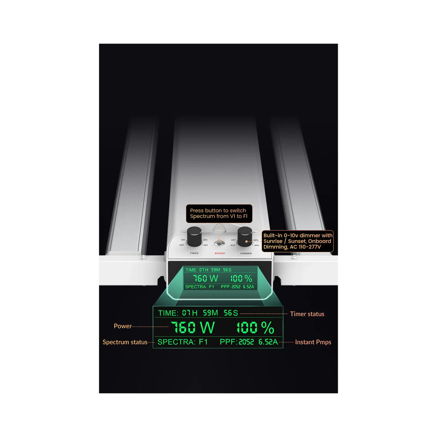 Medic Grow Smart 8 760W Full Spectrum LED Grow Light product image 22