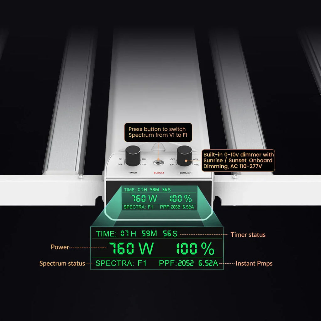 Medic Grow Smart 8 760W Full Spectrum LED Grow Light product image 5