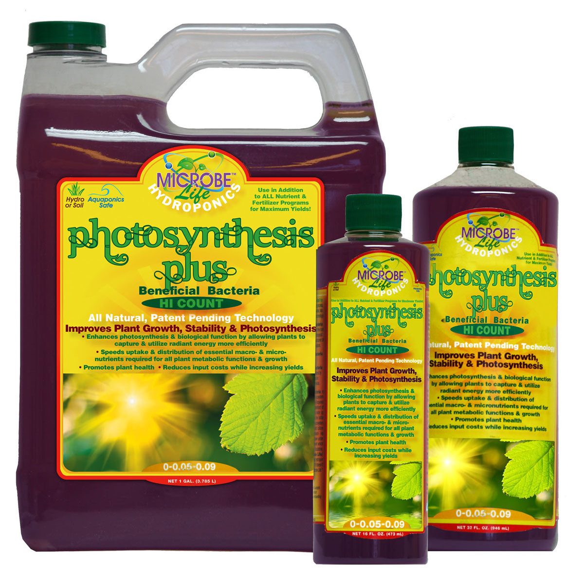 Microbe Life Hydroponics Photosynthesis Plus 2.5 gal product image 1