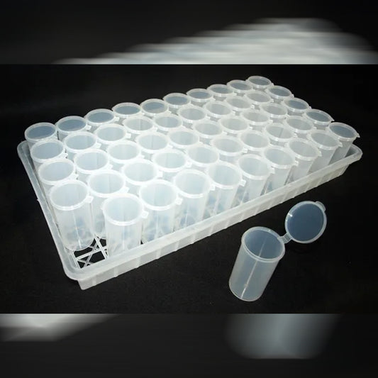 microCLONE 4oz Flip-Top MicrocloneVials (50pcs) product image 1