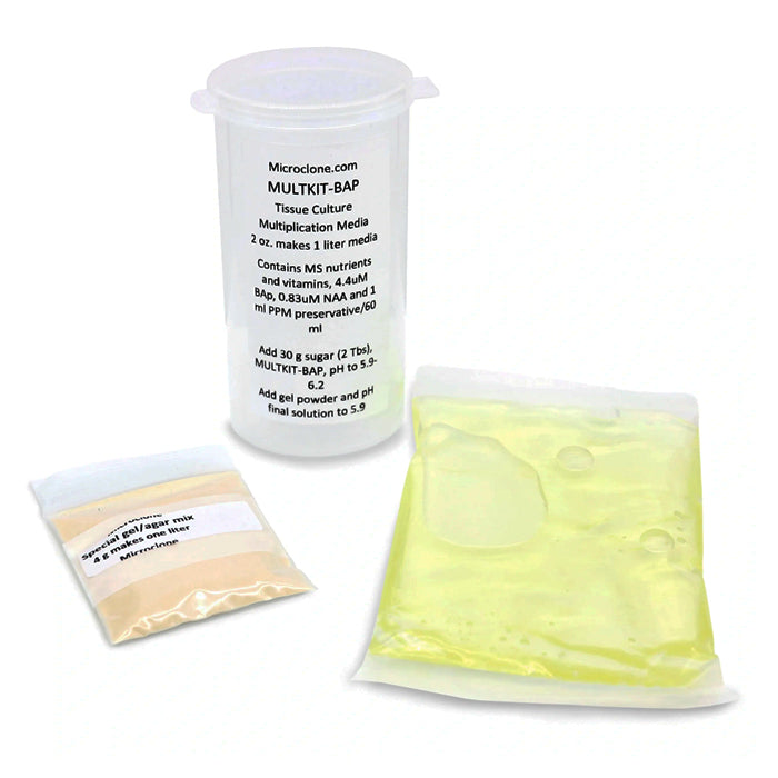 microCLONE Multiplication Media Kit BA Hormone (MULTIKIT) product image 1