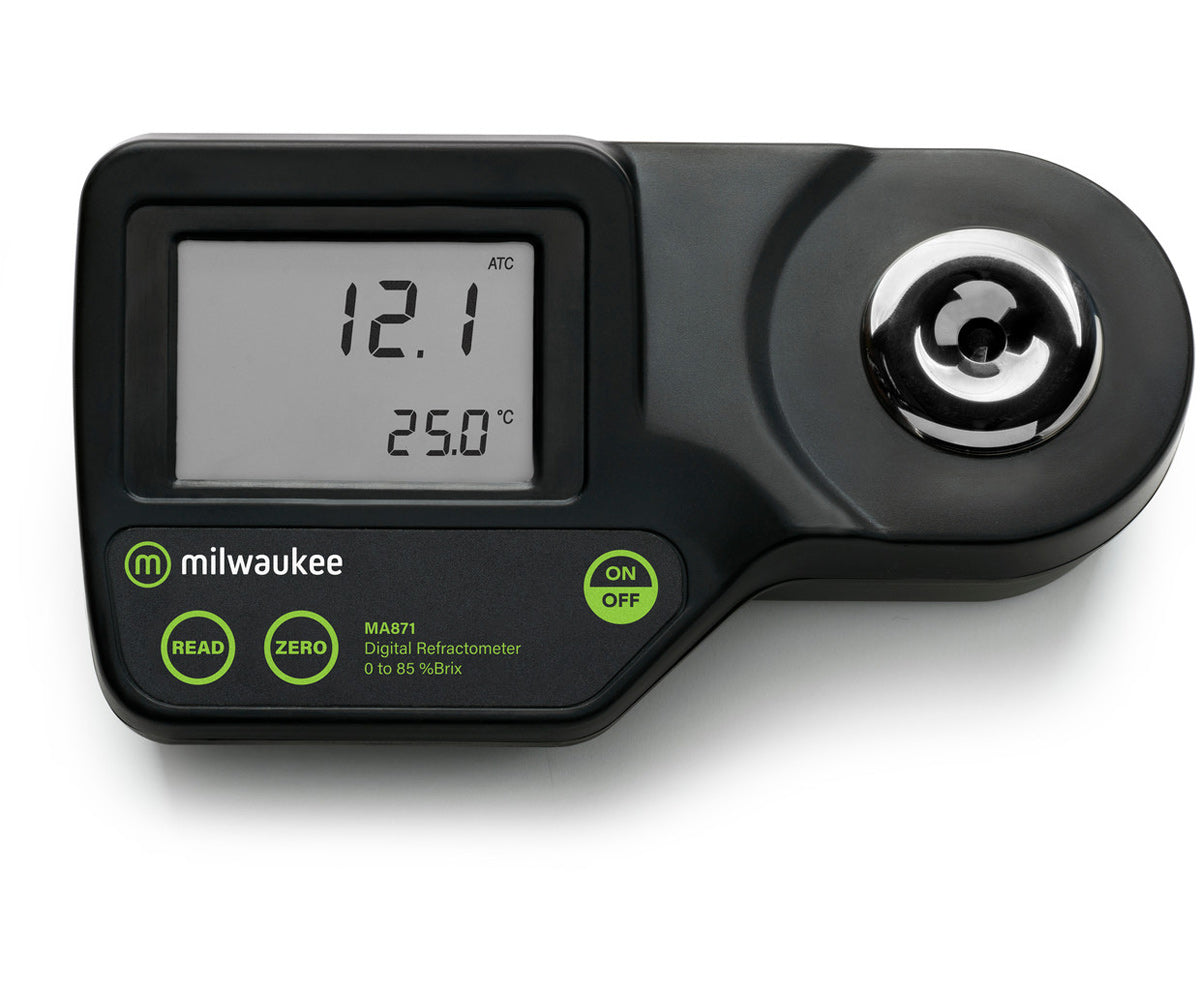 Milwaukee Instruments MA871 Digital Brix Refractometer Range 0-85% product image 1