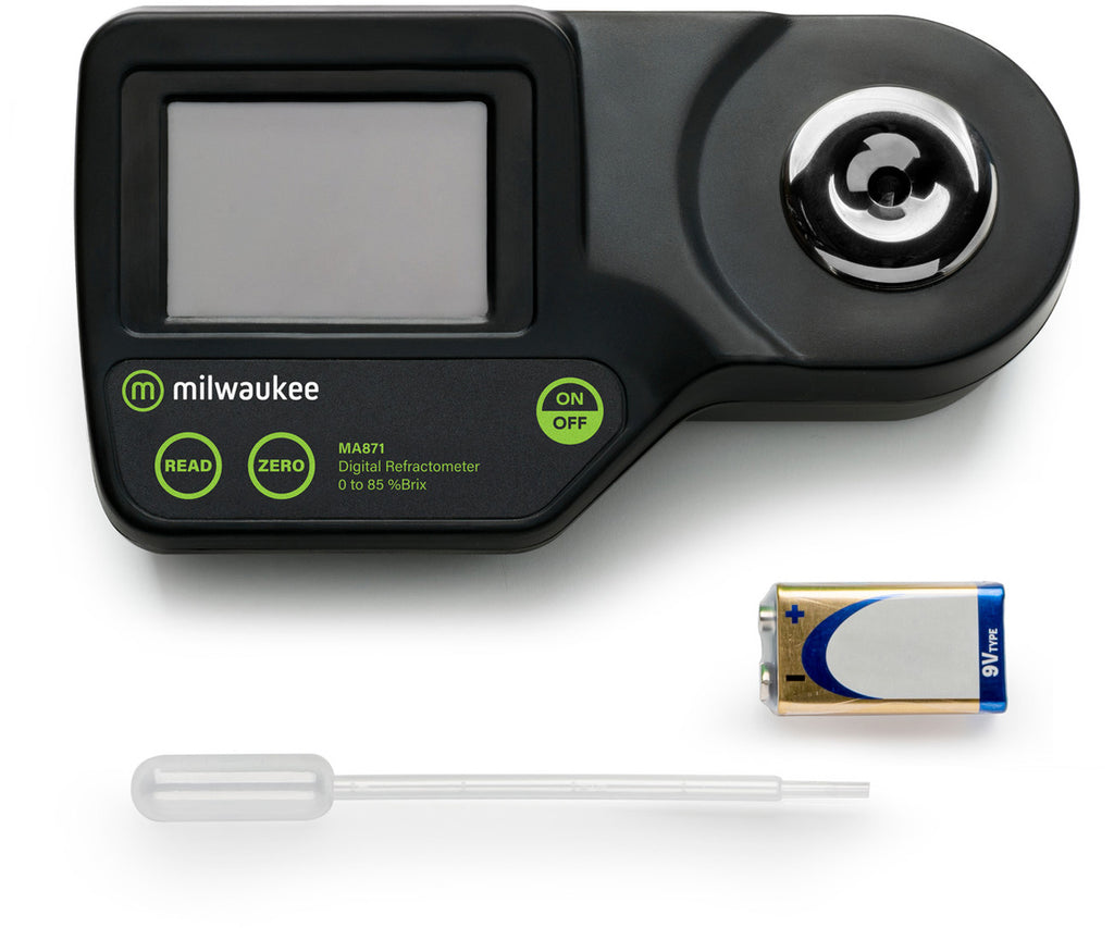 Milwaukee Instruments MA871 Digital Brix Refractometer Range 0-85% product image 4