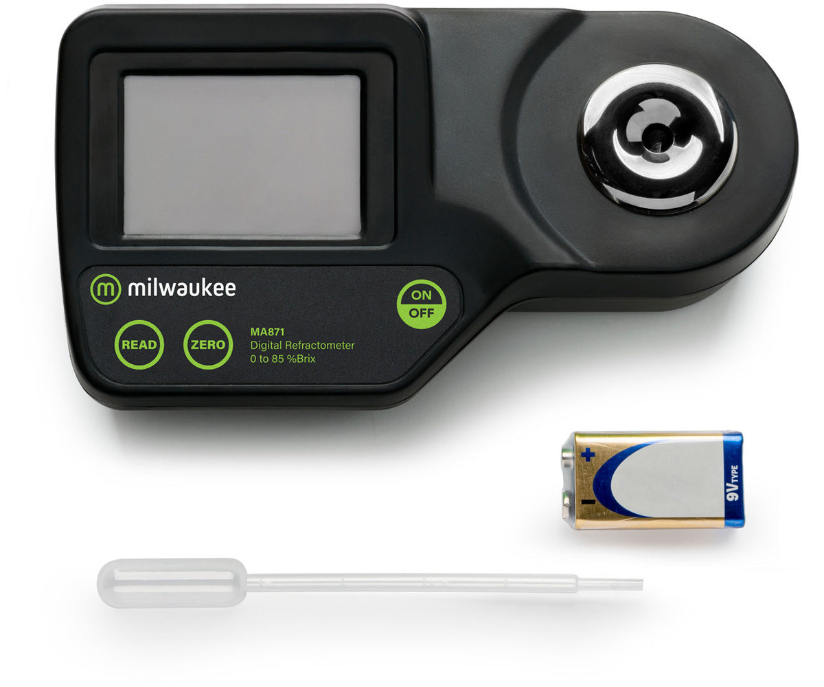 Milwaukee Instruments MA871 Digital Brix Refractometer Range 0-85% product image 4