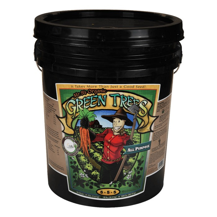 Mr. B's Green Trees Organic All Purpose 40lbs (5gal) product image 1