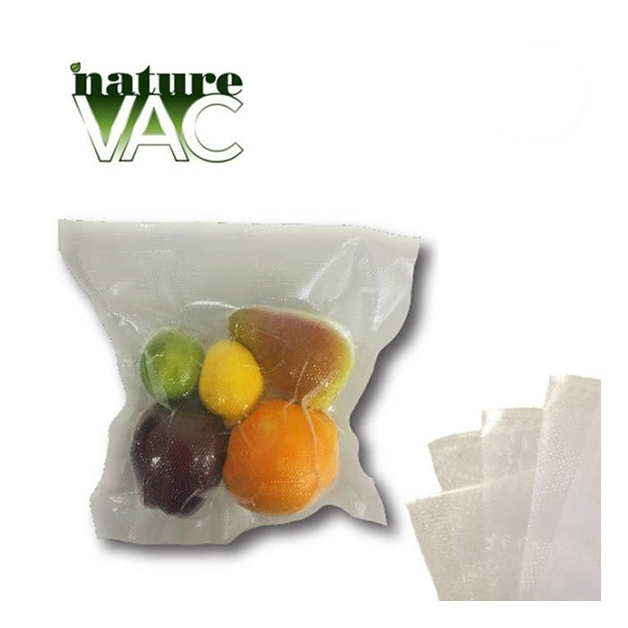 NatureVAC 11"x24" Precut Vacuum Seal Bags All Clear (50-pack) product image 1