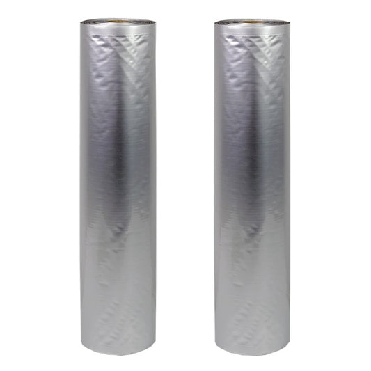 NatureVAC 15"x19.5' Vacuum Seal Bags Aluminum Mylar (2 Rolls) product image 1