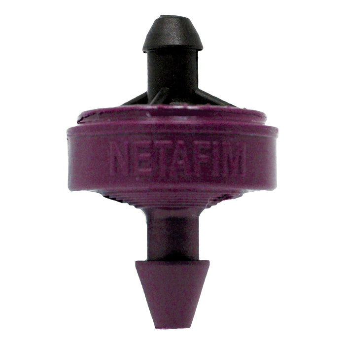 Netafim Dripper Assembly w/ Black Tubing & Black/Plum Dripper 3.2GPH product image 2