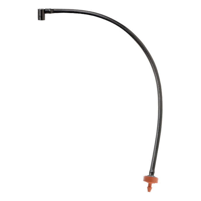 Netafim Dripper Assembly w/ Black Tubing & Grey/Orange Dripper 6.6GPH product image 1