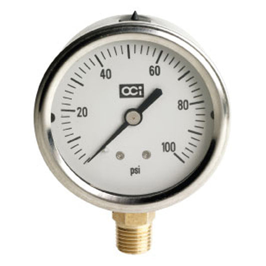 Netafim Liquid Filled Pressure Gauge 0-100PSI product image 1