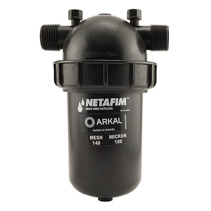 Netafim Manual Disc Filter 1in MPT x MPT 140 Mesh 5-26GPM product image 1