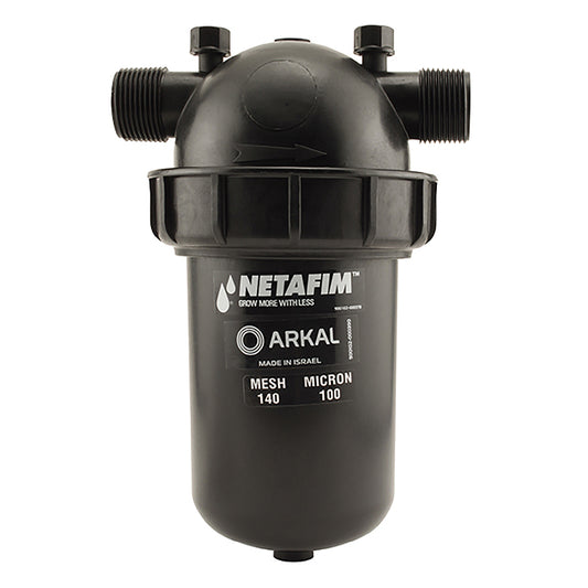 Netafim Manual Disc Filter 1in MPT x MPT 140 Mesh 5-26GPM product image 1