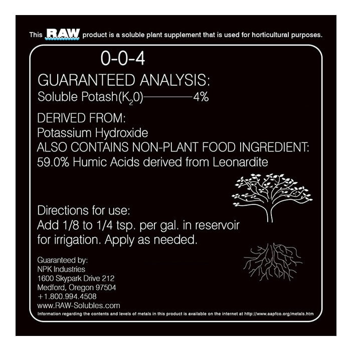 NPK Industries RAW Humic Acid 25lb product image 2
