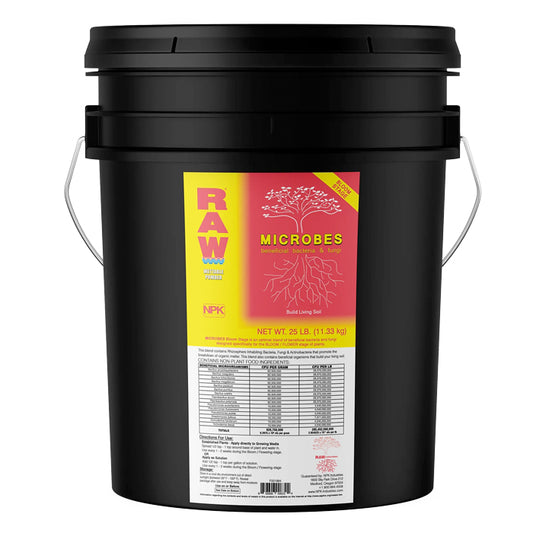 NPK Industries RAW Microbes Bloom Stage 25lb product image 1