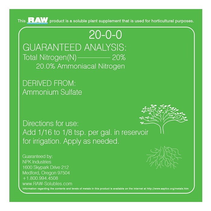 NPK Industries RAW Nitrogen 2oz product image 2