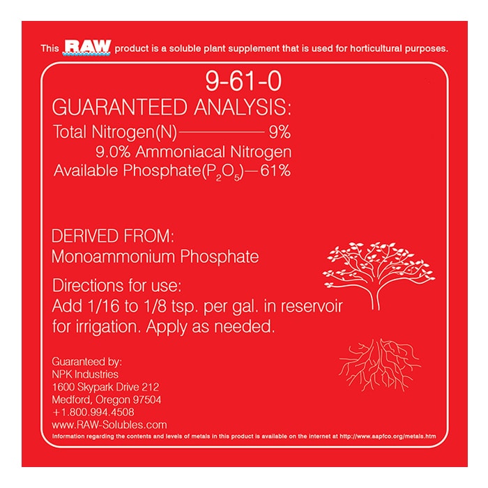 NPK Industries RAW Phosphorus 25lb product image 2