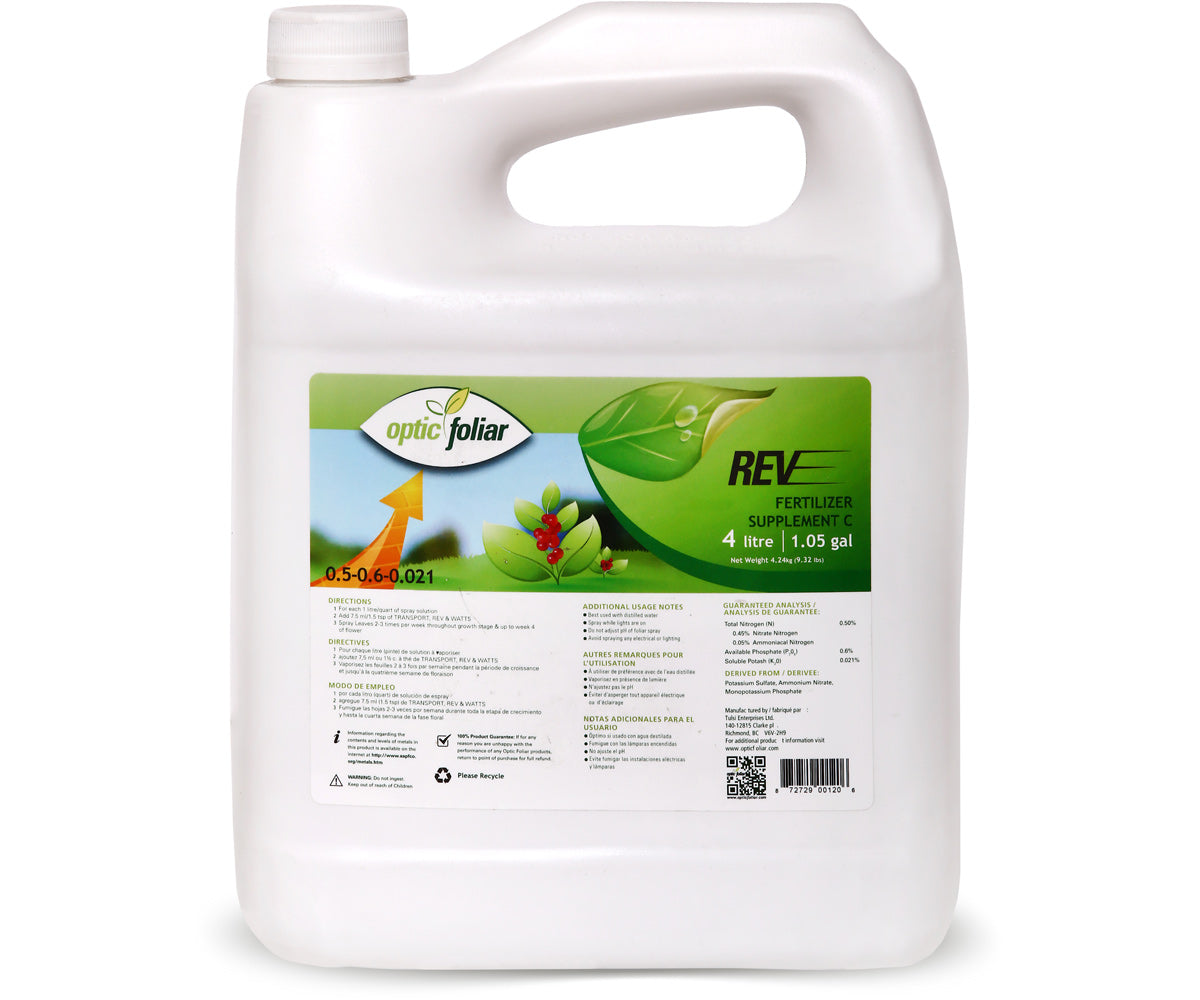 Optic Foliar REV 4 L Nutrients & Additives product image 1