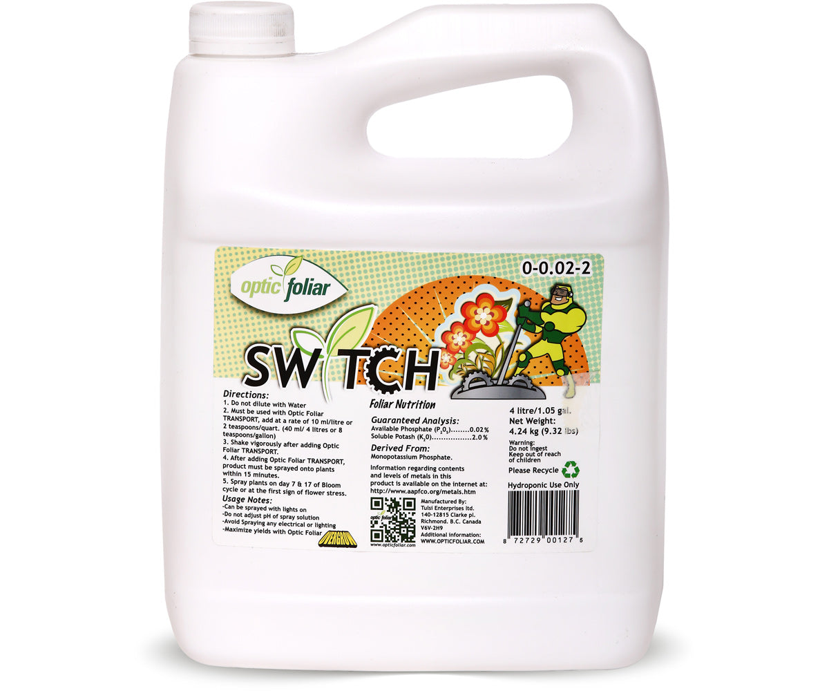 Optic Foliar SWITCH 4 L Nutrients & Additives product image 1