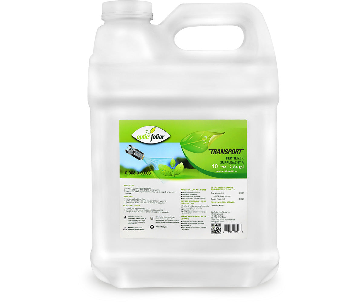 Optic Foliar TRANSPORT 10 L Nutrients & Additives product image 1