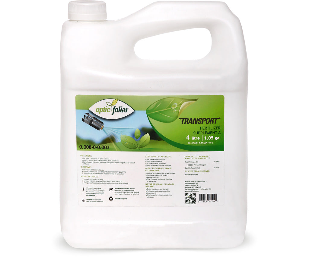 Optic Foliar TRANSPORT 4 L Nutrients & Additives product image 1
