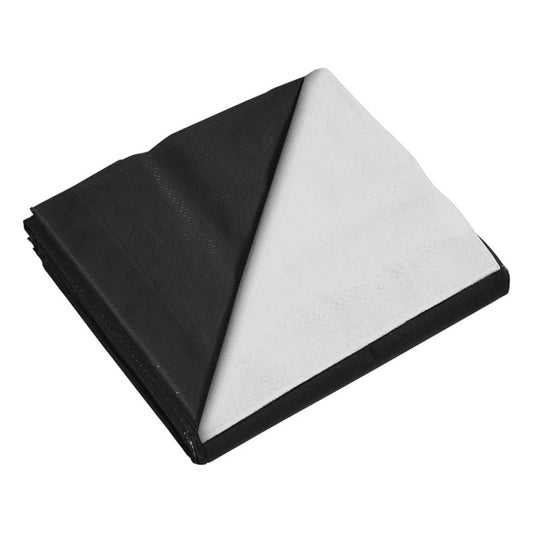 Panda Film 32'x100' Black & White Woven Blackout Light Deprivation product image 1