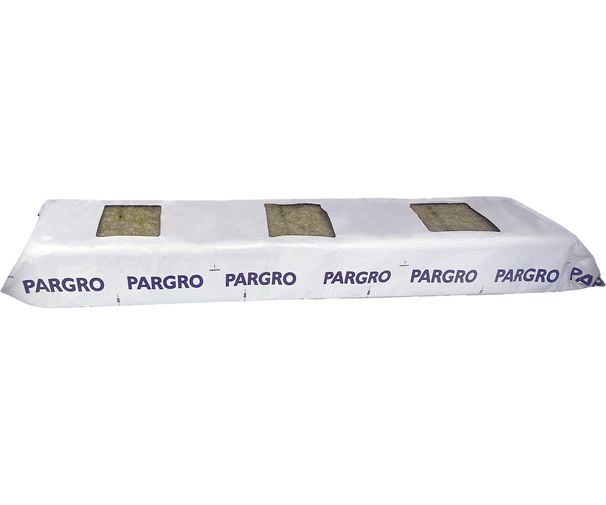 Pargro Slab 36" x 6" x 4" w/3 10 x 10 pre-cut holes bag of 12 product image 1