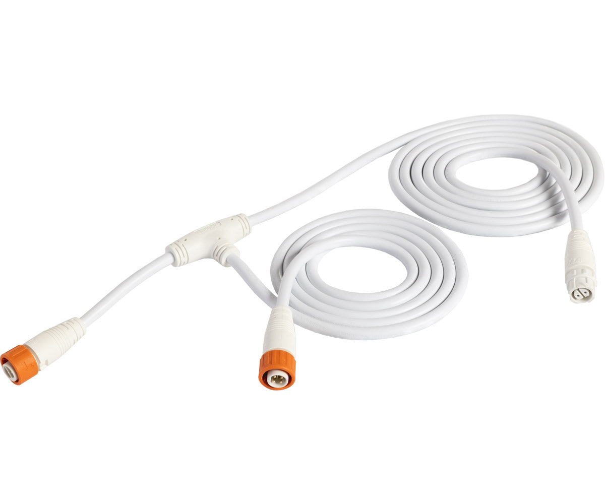 PHOTOBIO PHOTO LOC 0-10V Control Cable 8' Trunk + 5' Branch (White) product image 2