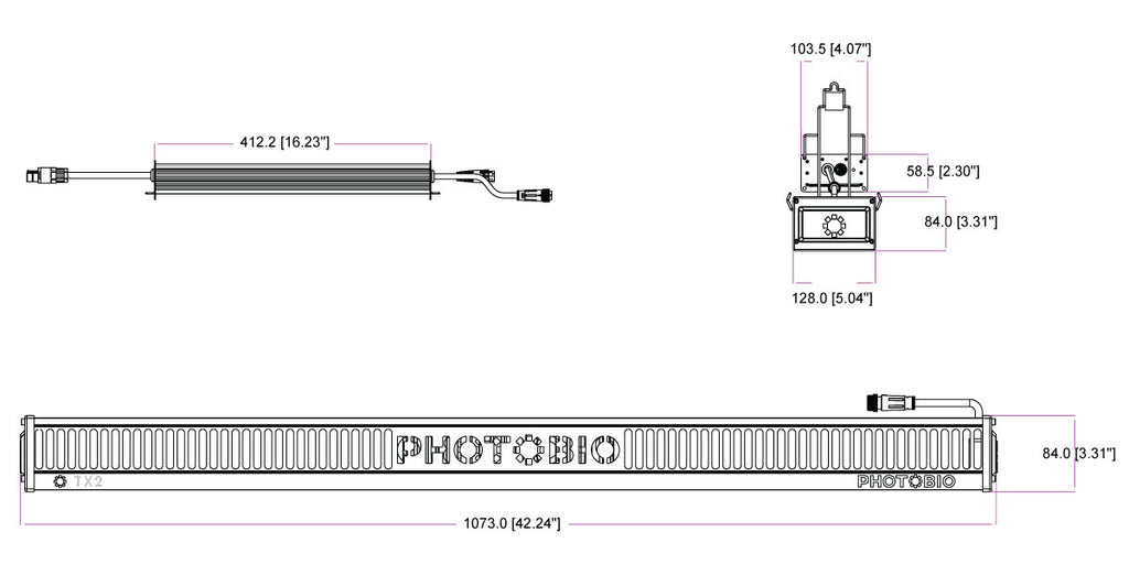 PHOTOBIO TX2 LED 800W 200-480V S5 (NO CORD) product image 2