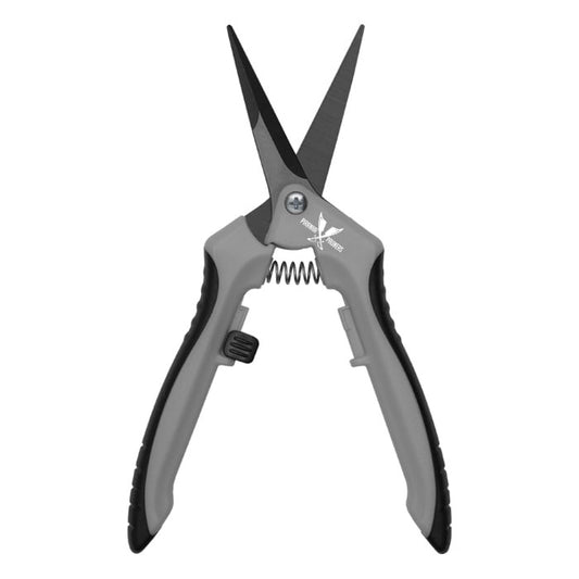 Piranha Pruners Pruner Trimming Scissors - Grey Handle & Straight product image 1