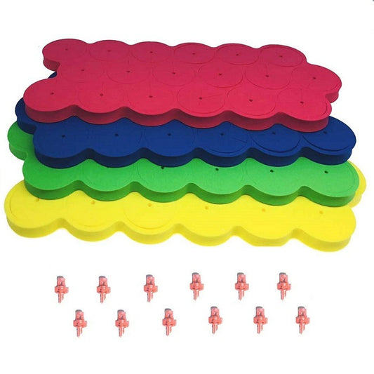 Psycloner Pro 1.625" Neoprene Replacement - 72pcs per bag (green product image 1