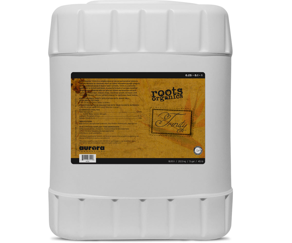 Roots Organics Trinity 5 gal Nutrients & Additives product image 1