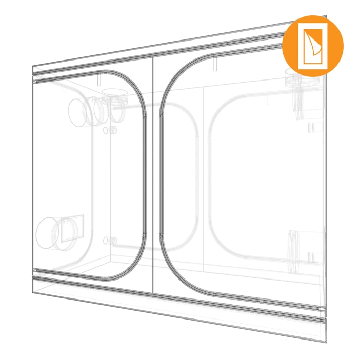 Secret Jardin Dark Room 240 Wide v4.0 4' x 8' x 6'4" Indoor Grow Tent product image 3