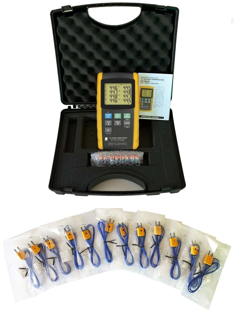 Sper Scientific Direct 12 Channel Digital Thermometer w/ Datalogger product image 4