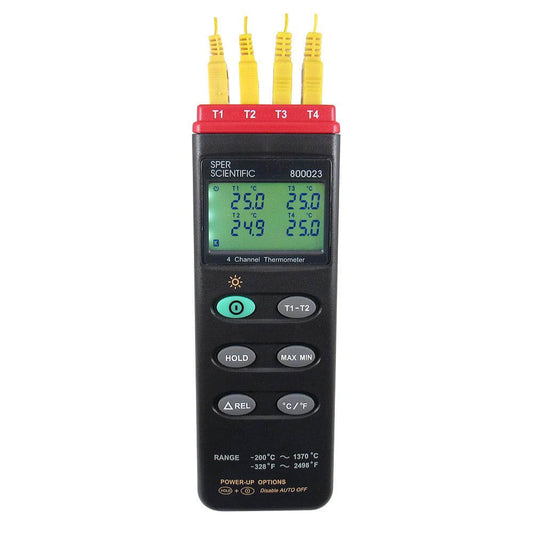 Sper Scientific Direct 4-Channel Thermometer product image 1