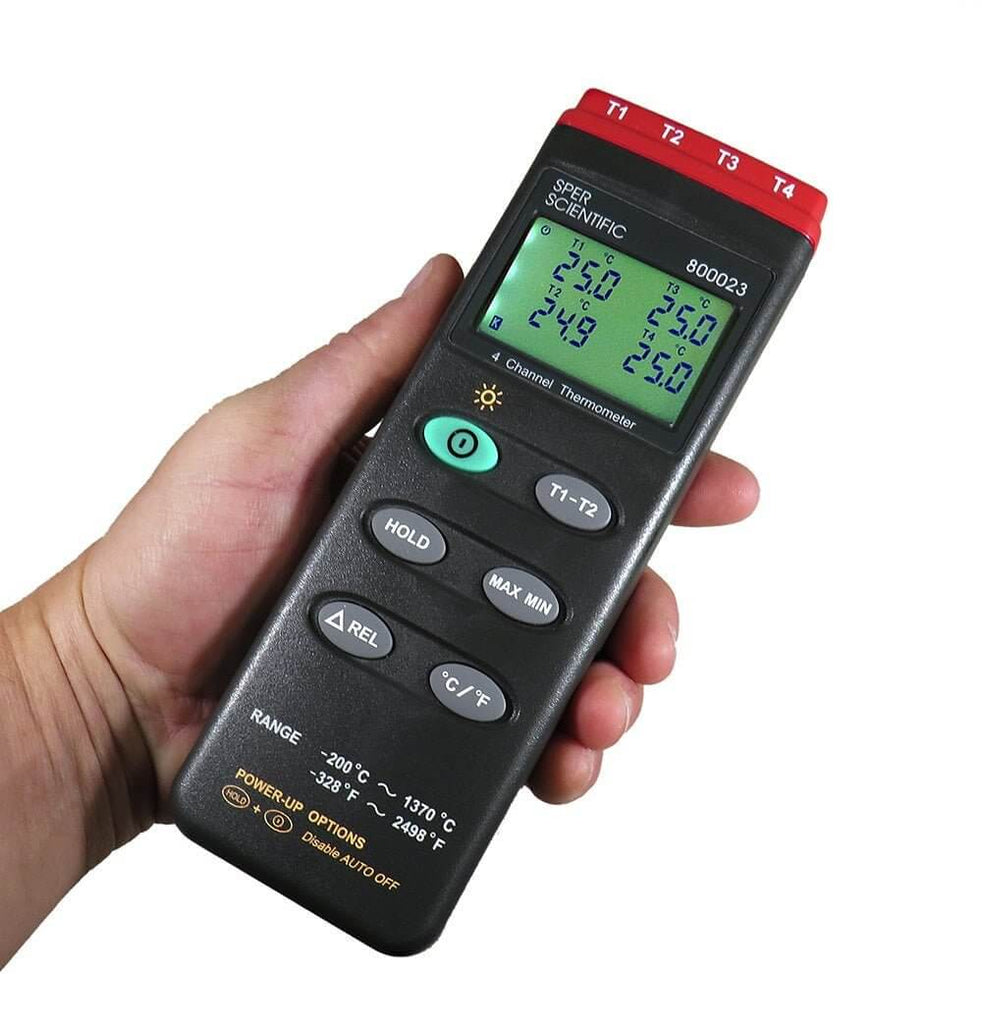 Sper Scientific Direct 4-Channel Thermometer product image 2