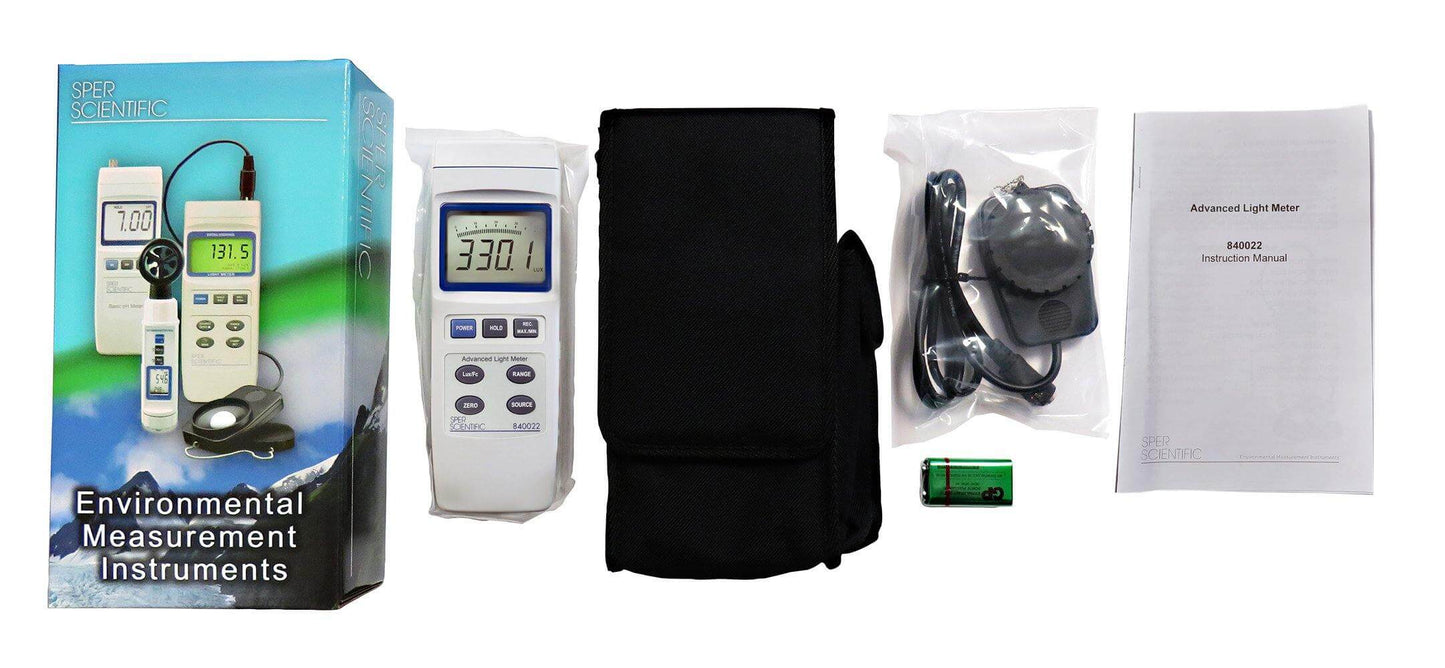 Sper Scientific Direct Advanced Light Meter product image 6