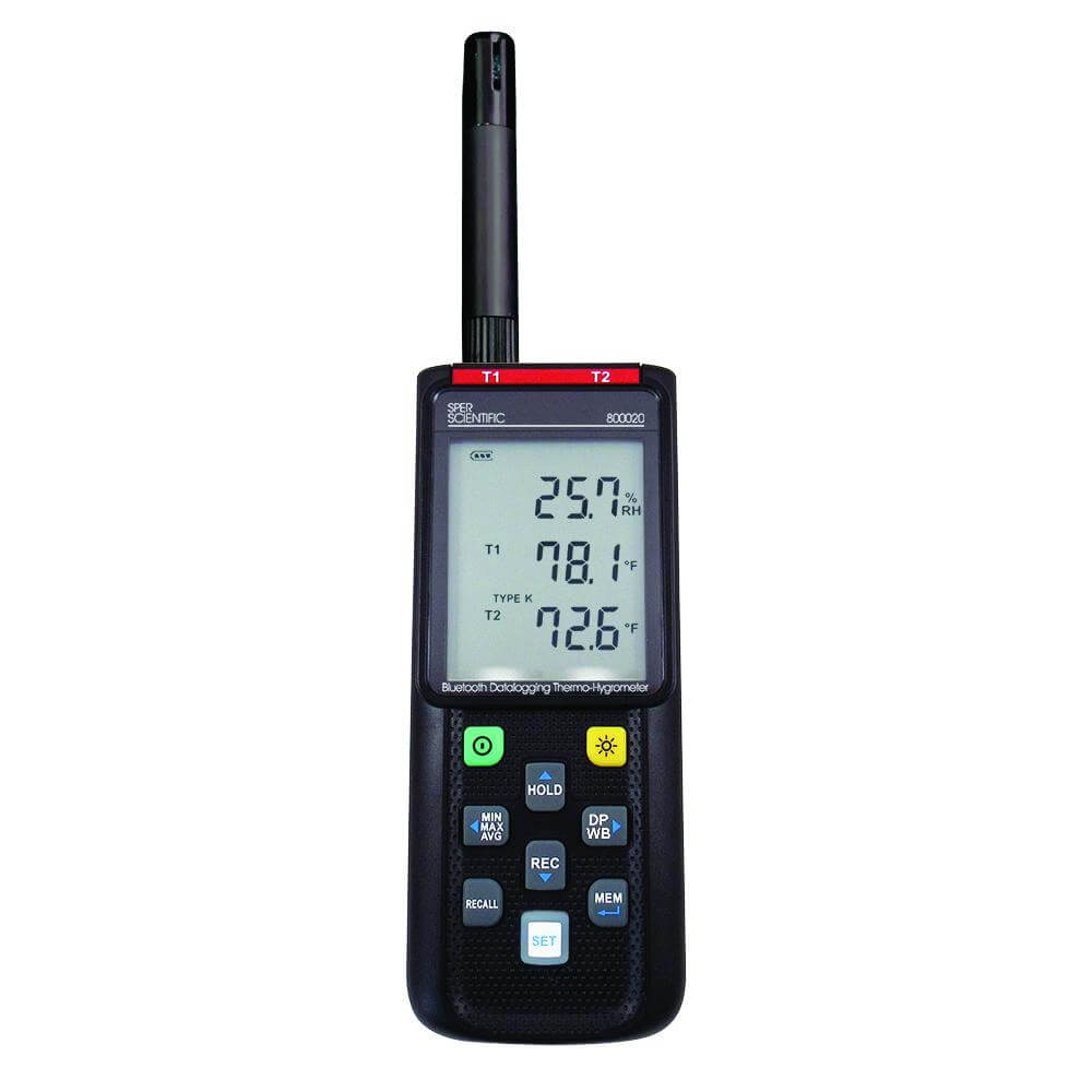 Sper Scientific Direct Bluetooth Datalogging Thermo-Hygrometer product image 1