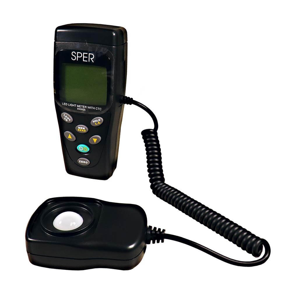 Sper Scientific Direct LED Light Meter w/ Color Temperature product image 2